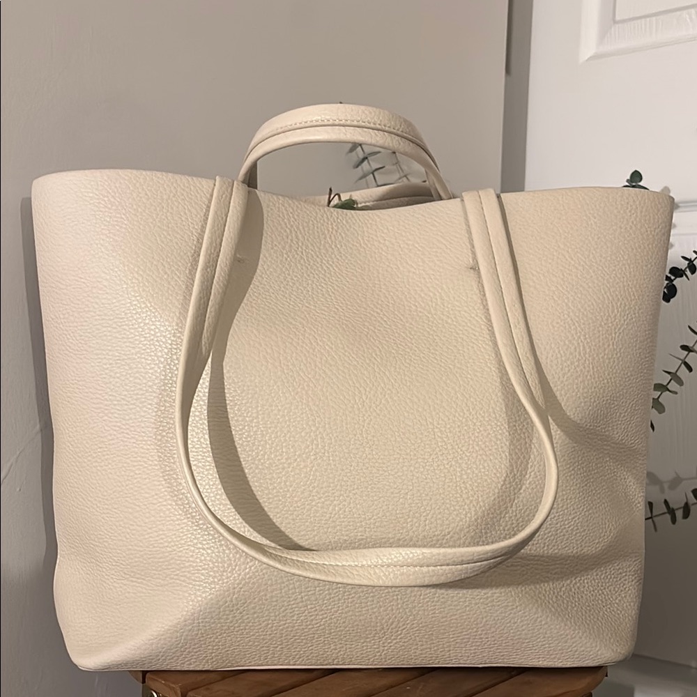 Elegant Cream Tote Bag